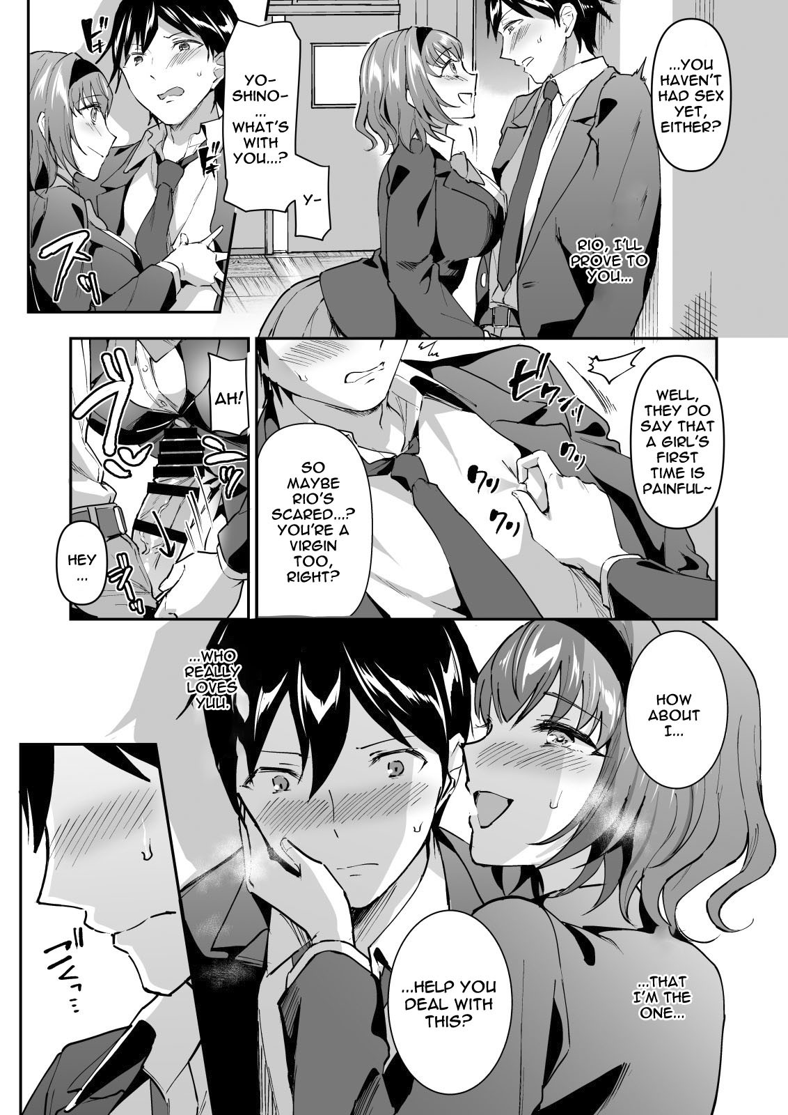 Hentai Manga Comic-NTR Love - I'm The One Who Loves You-Read-7